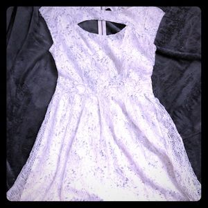White sparkly Dress